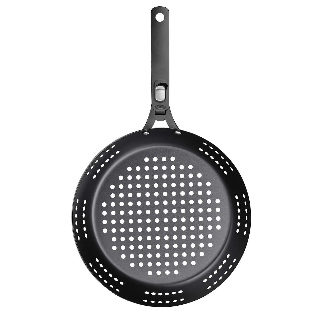 OXO 12 in. Round Lightweight Body Carbon Steel Grill Pan - Walmart.com