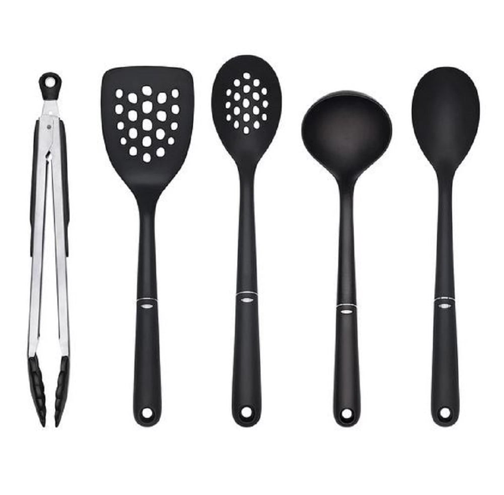 New OXO Good Grips Heavy Silicone Cooking Spoon Stainless Steel (12 Inch)