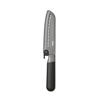 OXO 5-in. Serrated Utility Knife with Locking Sheath