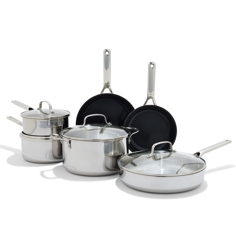 S*O様 AT LAST＆CO.　Lot 750 OXO Agility+ 13 Piece Non-stick Stainless Steel Cookware - Walmart.com
