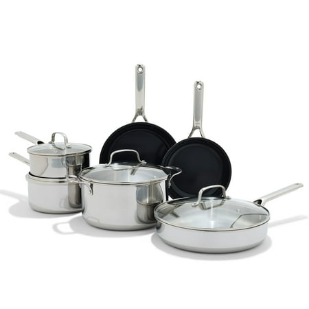 OXO Agility+ Stainless Steel 13-Piece Cookware Set
