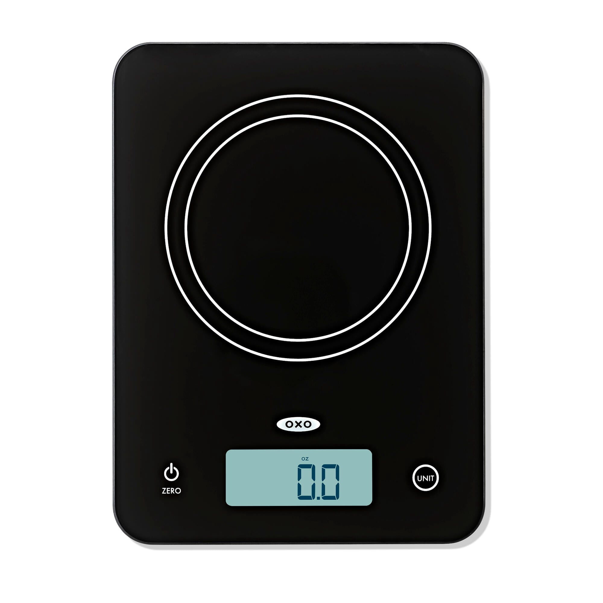 OXO Everyday Glass Food Scale, 22 lb Capacity Digital Kitchen Scale