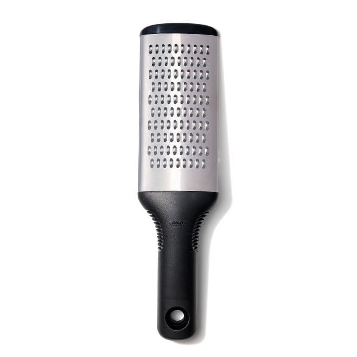 Black Stainless Steel Non-Slip Handle Grater