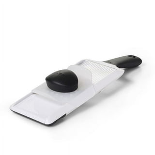 Geoffrey Zakarian Safe Slice Upright Mandoline w/ Thickness Adjustable -  Grey