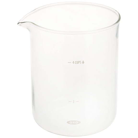 OXO Good Grips 4-Cup French Press Replacement Carafe, 17-Ounce