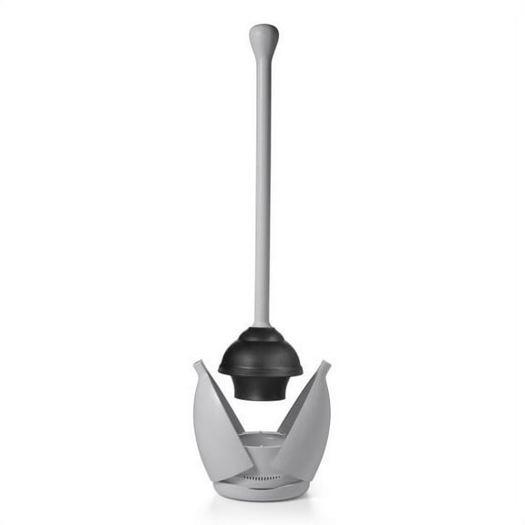 OXO GG TOILET PLUNGER - GRAY