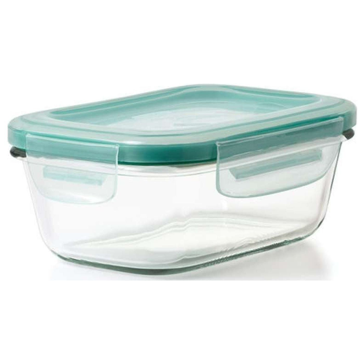 OXO Good Grips 1.7 Qt. Clear Square SAN Plastic Food Storage Container with  White POP Lid