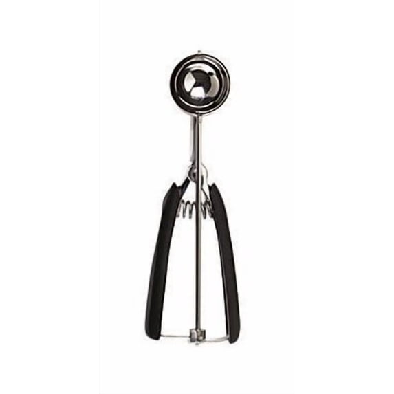 OXO Good Grips Medium Cookie Scoop - Stainless Steel Head, Plastic Handle - Black — Residential Use, Standard Application