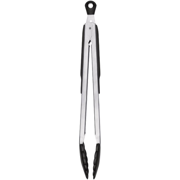 OXO Good Grips Food Tongs - Nylon Heads, Non-Stick, 12 Inch — Residential Use, Standard Application