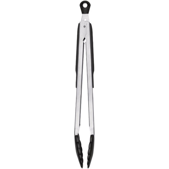 OXO Good Grips Food Tongs - Nylon Heads, Non-Stick, 12 Inch — Residential Use, Standard Application