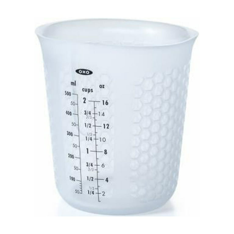 OXO Good Grips 2-Cup Squeeze & Pour Silicone Measuring Cup with