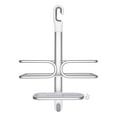 thumbnail image 1 of OXO Good Grips 2 Tier Aluminum Non Slip Shower Caddy Storage Organizer, 1 of 6