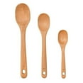 thumbnail image 1 of OXO 1130780 Good Grips Wooden Spoon Set, 3-Piece,Brown Spoons, 1 of 10