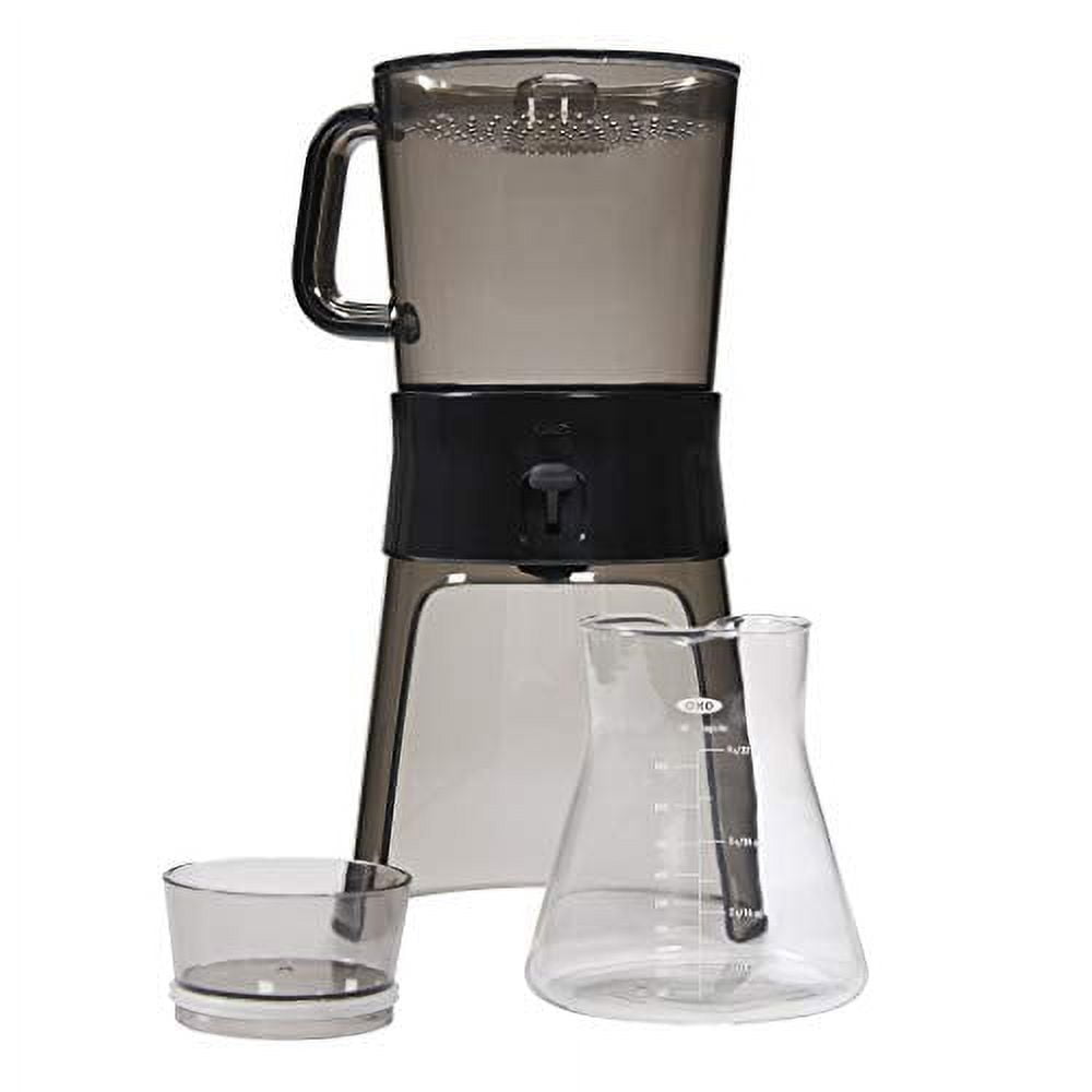 Kaffe Cold Brew Coffee Maker, Iced Coffee Pitcher. Easy Clean, Double-Wall  Tritan Glass (1.3L / 44oz) : Home & Kitchen 