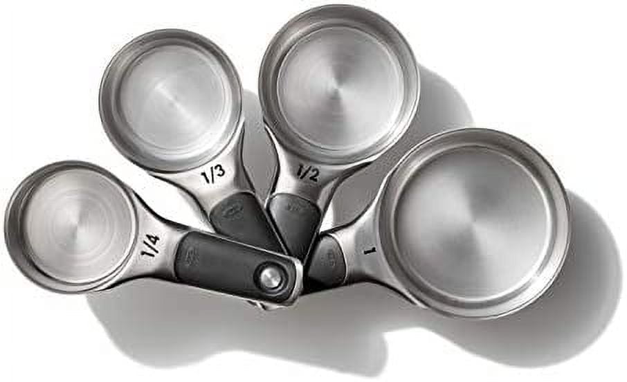 OXO Good Grips 8 Piece Stainless Steel Measuring Cups and Spoons