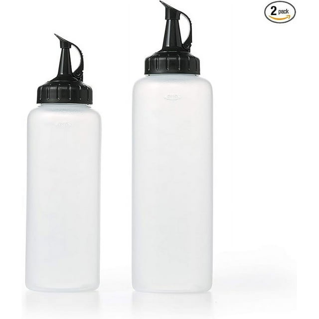 OXO Good Grips Chef’s Squeeze Bottle Set, Plastic, Translucent