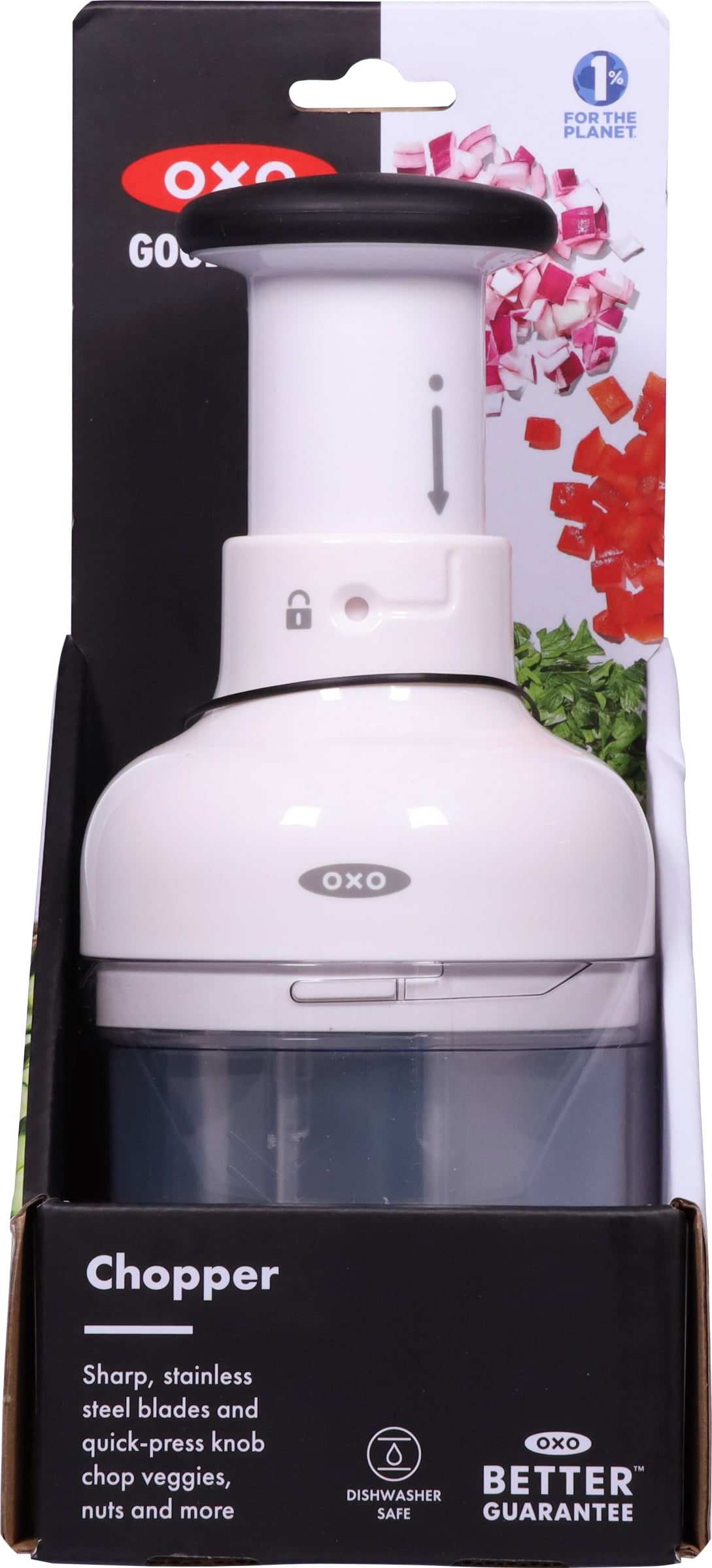 OXO Good Grips 5-Piece White Vegetable Chopper