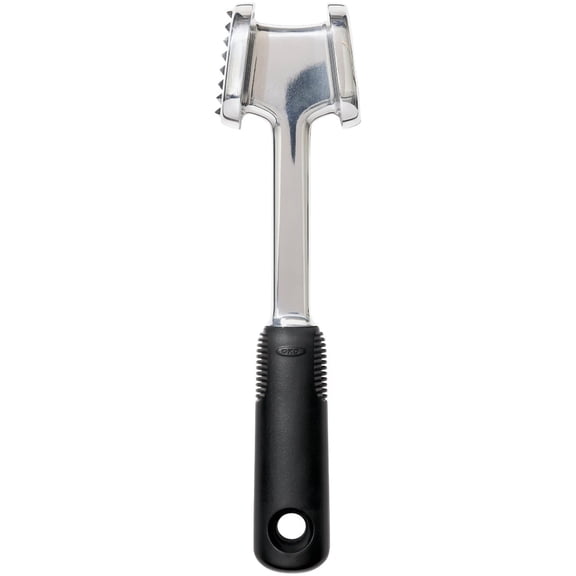 OXO Good Grips Meat Tenderizer - Die Cast, Non-Slip Grip - Black, 1.85" x 2.45" x 9.75" Residential Use, Standard Application