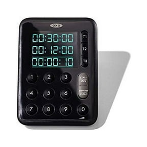 OXO Good Grips Digital Triple Kitchen Timer - Black