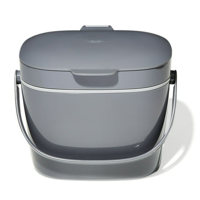 OXO Good Grips 1.75 Gallon Easy Clean Compost Bin for Home and Kitchen