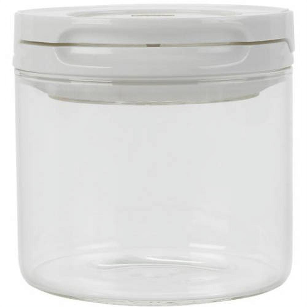 OXO Good Grips LockTop Container, Small Rectangle, 3.8 cup, White/Clear