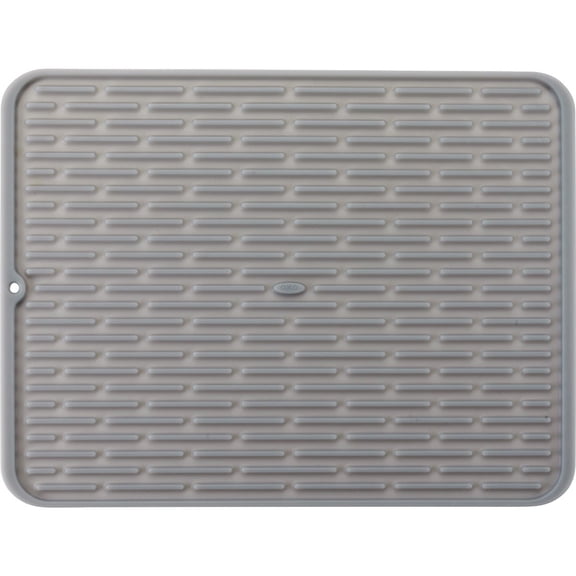OXO Good Grips Large Silicone Drying Mat, Large Gray  Residential Use, Standard Application