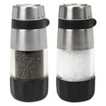 thumbnail image 1 of OXO Good Grips Non-Slip Adjustable Stainless Steel Salt and Pepper Grinder Set, 1 of 7