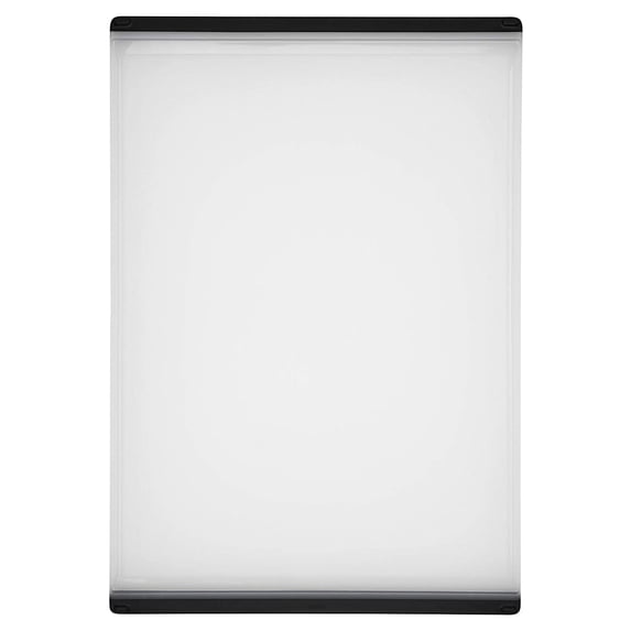 OXO Good Grips Non Slip Kitchen Double Sided Carving and Cutting Board, Clear