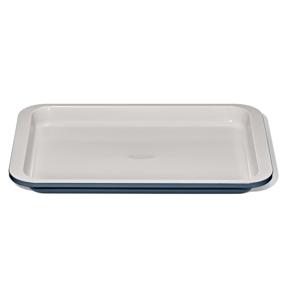 OXO Good Grips Non-Stick Pro Ceramic Coated Metal Bakeware Quarter Sheet Pan Storm Blue