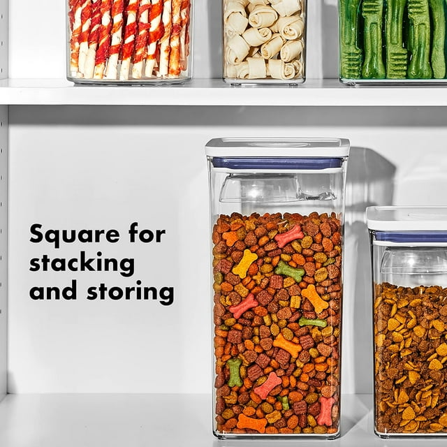 OXO Good Grips Pet POP Container 6.0 Qt/5.7 L with Half Scoop Ideal