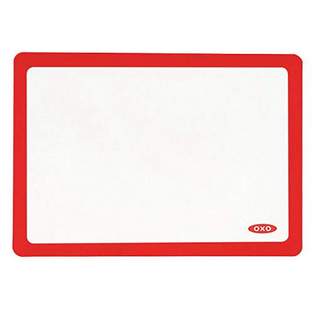 OXO Good Grips Red and White Silicone Baking Mat
