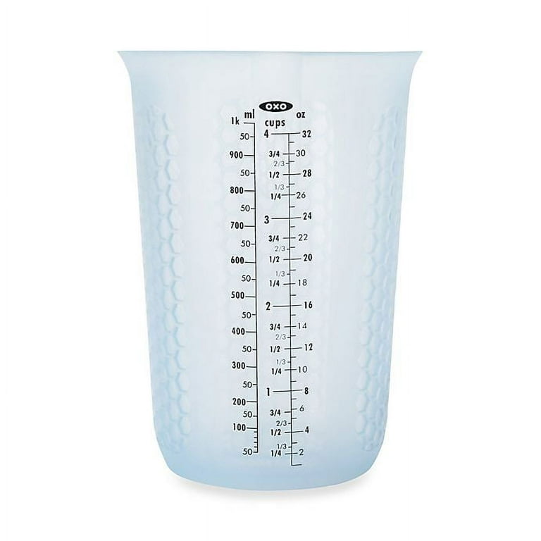 OXO Good Grips Squeeze & Pour 3-Piece Silicone Measuring Cup Set - Loft410