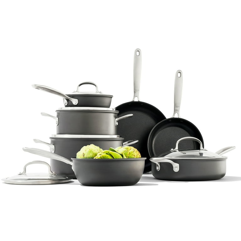 OXO Hard Anodized Nonstick Cookware, 10 Piece Set 