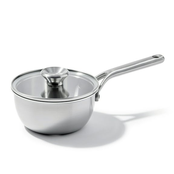 OXO Mira Tri-Ply Stainless Steel 1.5Qt Chef's Pan with Lid