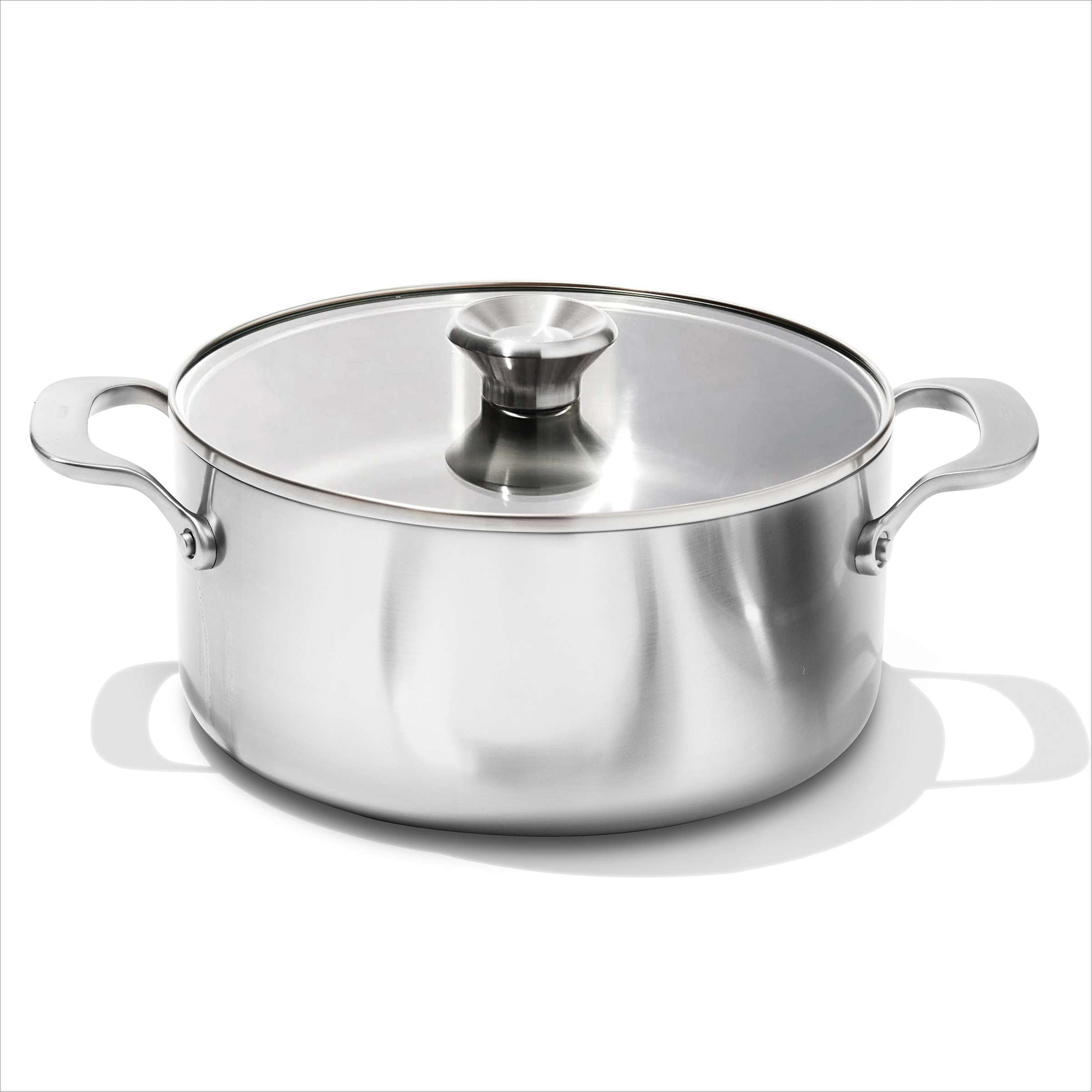 OXO Mira Tri-Ply Stainless Steel 5Qt Stock Pot with Lid