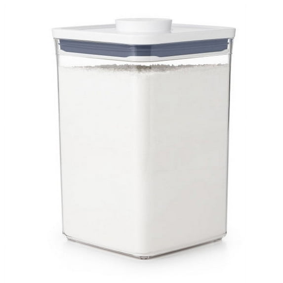 OXO Plastic Airtight 6.3" Food Storage Canister, White