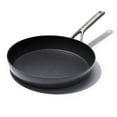 thumbnail image 1 of OXO 12" Professional Hard Anodized Frying Pan Skillet Nonstick Induction Compatible Oven Safe, Ceramic Black, 1 of 7