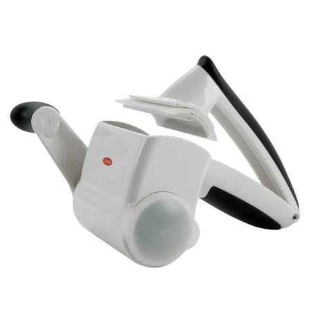 OXO SoftWorks Seal & Store Rotary Cheese Grater with Stainless Steel Blade