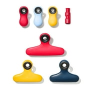 OXO SoftWorks Clip Set – 7 Assorted Clips for Food Storage & Organization