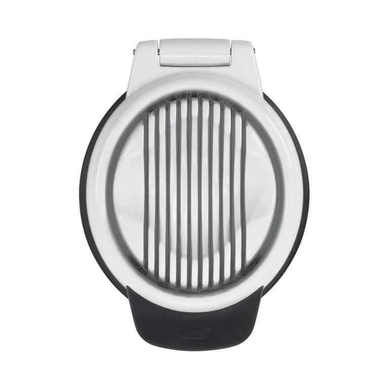 OXO SoftWorks Egg Slicer, 5 mm slices, curved holder for uniform
