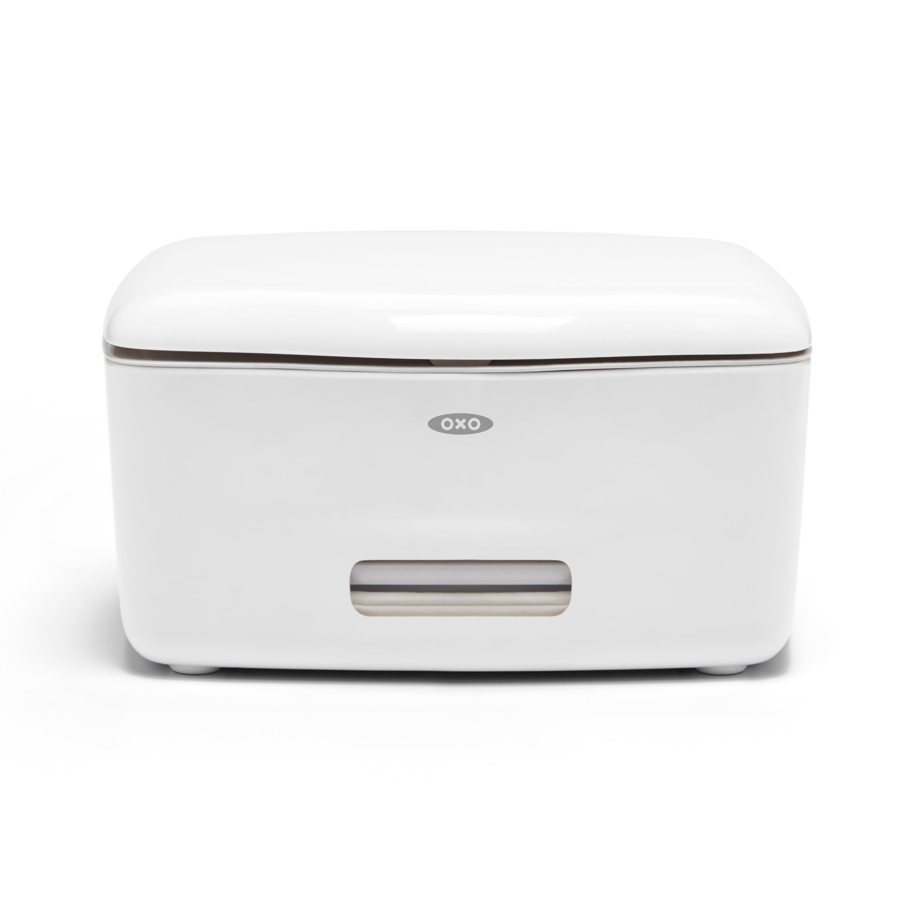 OXO SoftWorks Perfect Pull Flushable Wipes Dispenser, White