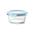 thumbnail image 1 of OXO SoftWorks Smart Seal 2 Cup Round Glass Container, Arctic Blue, 1 of 6