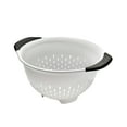 thumbnail interactive-video image 1 of OXO Softworks Plastic Colander, White, 1 of 9
