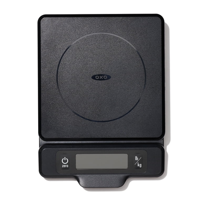 OXO Softworks 5 lb Food Scale with Pull-Out Digital Display, H 7.5