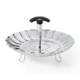 thumbnail image 1 of OXO SoftWorks Stainless Steel Steamer with Extendable Handle – Fits Most Pots, Dishwasher Safe, 1 of 4