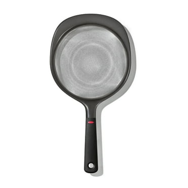 OXO SoftWorks 8-In Fine Mesh Strainer with Comfortable Non-Slip Handle – Stainless Steel Sieve