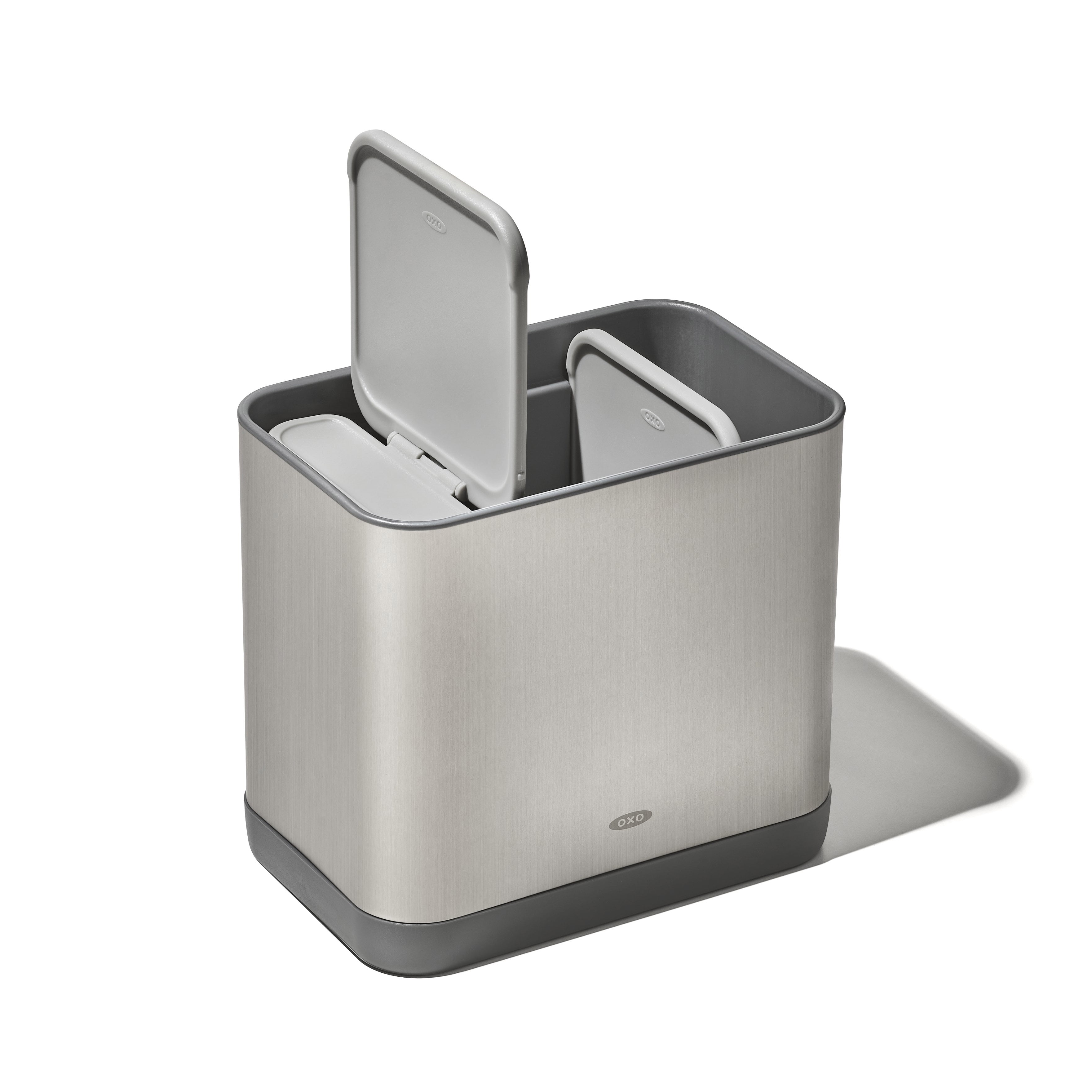 OXO Stainless Steel Large Adjustable Kitchen Utensil Holder