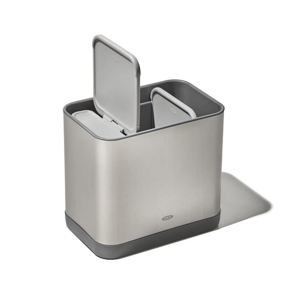 OXO Stainless Steel Large Adjustable Kitchen Utensil Holder