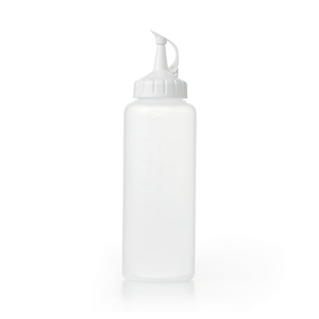OXO Softworks Chef's Squeeze Plastic Medium Bottle, White