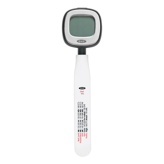OXO Softworks Digital Display Instant Read Stainless Steel Food Thermometer